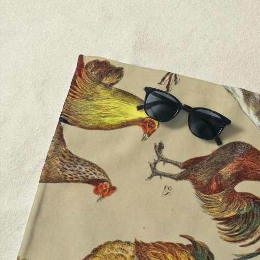 haan kippendier Boerderij landdier Strandlaken (In situ)