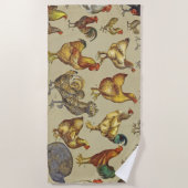 haan kippendier Boerderij landdier Strandlaken