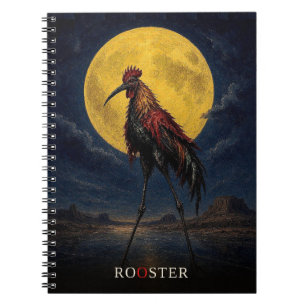 Haan Korte Cape gotische Surrealist Notitieboek