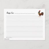  Haan Krat Art Recept Kaart (Achterkant)