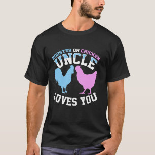 Haan of Kip Oom houdt van Jou T-shirt