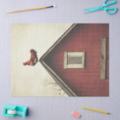 Haan op het dak Decoupage Tissuepapier (Craft)