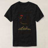 haan oud chagrijnig en gevaarlijk t-shirt (Design voorkant)