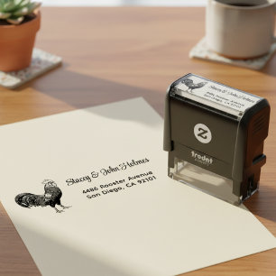 Haan Retouradres Zelfinkende Stempel