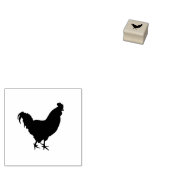 haan rubberstempel (Gestempeld)