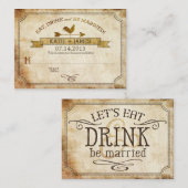  haan rustieke land bruiloft plaats kaarten plaatskaartje (Voorkant / Achterkant)