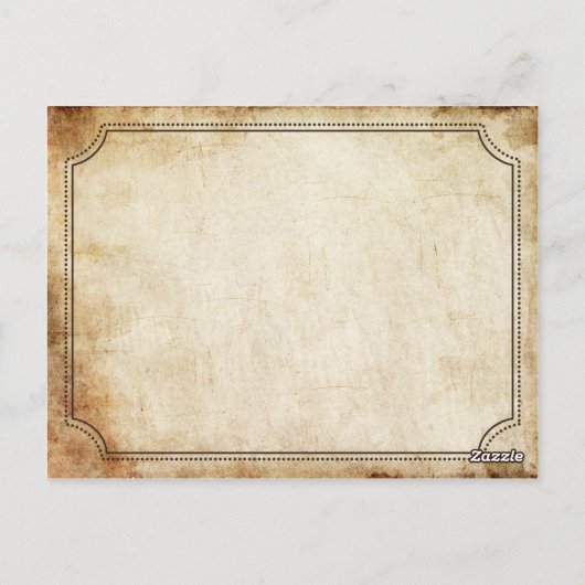  haan rustieke land tafel nummer Kaart (Achterkant)