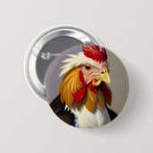 Haan Shooster Ronde Button 5,7 Cm (Voorkant /achterkant)