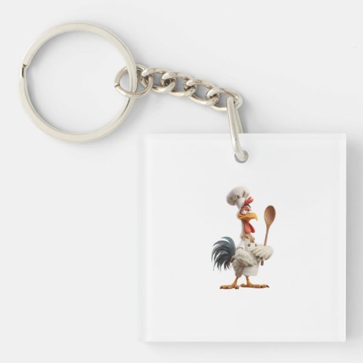 Haan Sleutelhanger (voorkant)