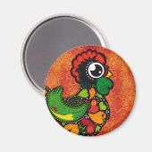 Haan van Barcelos -  achtergrond Magneet (Voorkant / Achterkant)