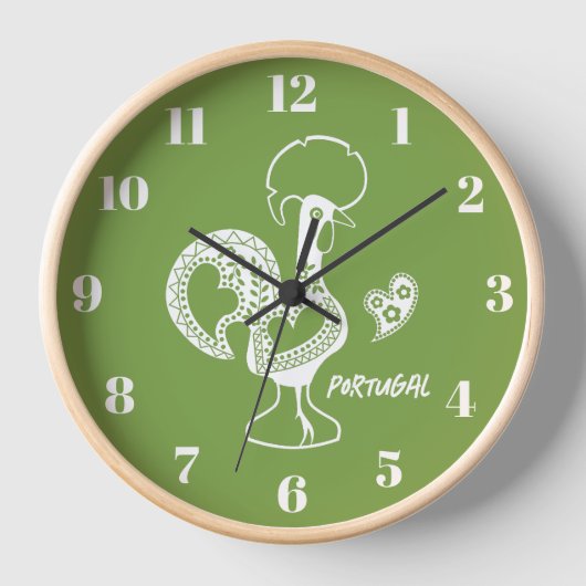 Haan van Barcelos, Portugal, silhouete (Voorkant)