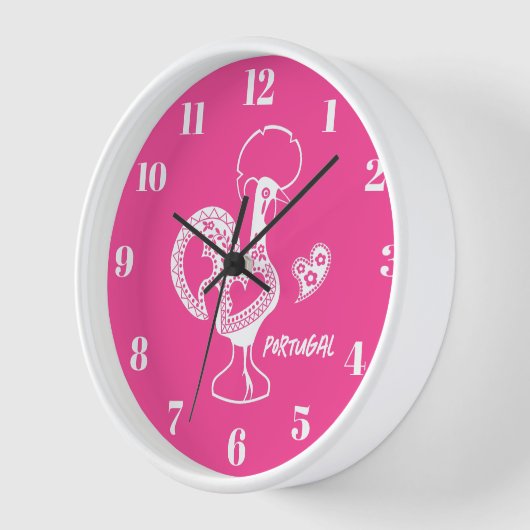 Haan van Barcelos, Portugal, silhouete (Hoek)