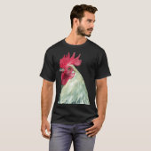 Haan Vogel Ornithologie T-shirt (Voorkant volledig)