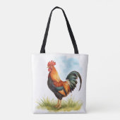 Haan Waterverf Tote Bag (Achterkant)