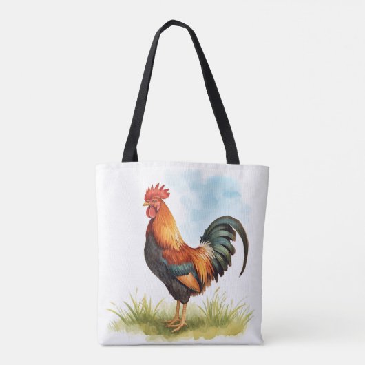 Haan Waterverf Tote Bag (Achterkant)