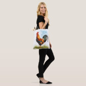Haan Waterverf Tote Bag (Op model)