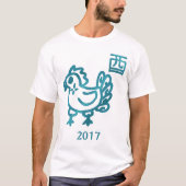 Haan Zodiac  jaar T-shirt (Voorkant)