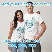 Haan Zodiac  jaar T-shirt