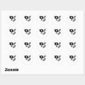 Haan Zodiac Ronde Sticker (Vel)