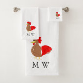 Haandesign Monogram Bad Handdoek (Insitu)