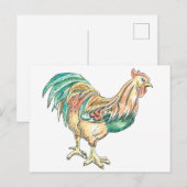 Haankunst Briefkaart (Voorkant / Achterkant)