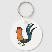 haantje sleutelhanger (Achterkant)