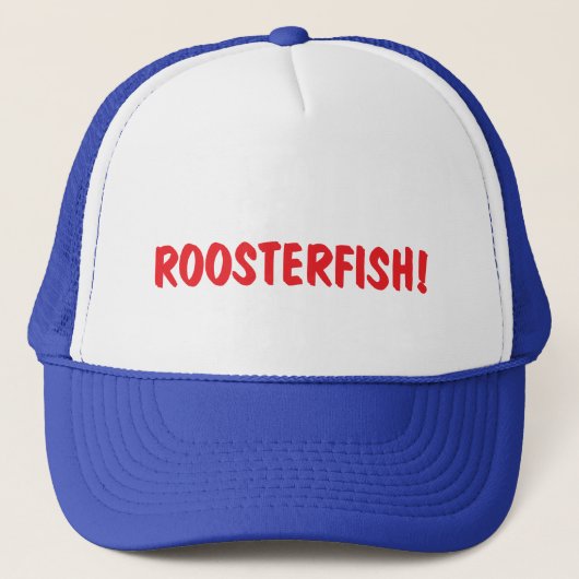 HAANVIS! HAT TRUCKER PET (Voorkant)