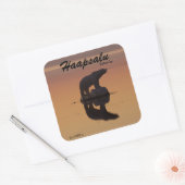 Haapsalu, Estland Vierkante Sticker (Envelop)