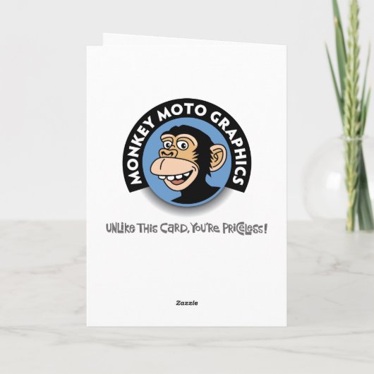 Haar 33ste verjaardag Kaart (Achterkant)