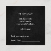 Haar Afsprakenkaartje (Achterkant)