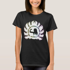 Haar armen zijn sterk Christelijk geloof Spreuken  T-shirt