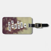 Haar Bagagelabel (Voorkant horizontaal)