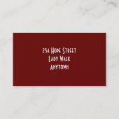 Haar & Beauty 1 Visitekaartje (Achterkant)