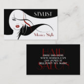 Haar, Beauty Salon, Cosmetoloog, Spa Visitekaartje (Voorkant / Achterkant)