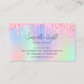 Haar Beauty Salon Visitekaartje (Achterkant)