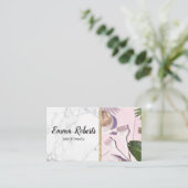 Haar & Beauty Specialist Salon Kapper Visitekaartje (Staand voorkant)