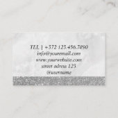 Haar & Beauty Specialist Salon Kapper Visitekaartje (Achterkant)