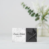 Haar & Beauty Specialist Salon Kapper Visitekaartje (Staand voorkant)