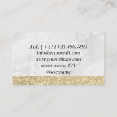 Haar & Beauty Specialist Salon Kapper Visitekaartje (Achterkant)