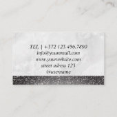 Haar & Beauty Specialist Salon Kapper Visitekaartje (Achterkant)