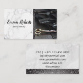 Haar & Beauty Specialist Salon Kapper Visitekaartje (Voorkant / Achterkant)