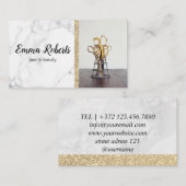 Haar & Beauty Specialist Salon Kapper Visitekaartje (Voorkant / Achterkant)