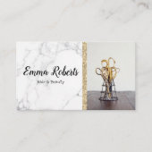 Haar & Beauty Specialist Salon Kapper Visitekaartje (Voorkant)