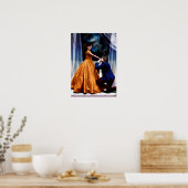 Haar Beest en zijn schoonheid Poster (Keuken)