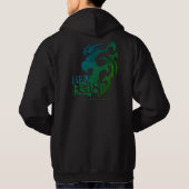 Haar Beest & Zijn Schoonheid - Leuke Paren Matchin Hoodie (Achterkant)