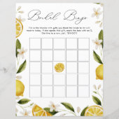 Haar belangrijkste squeeze bruids bingo spel (Voorkant)