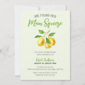 Haar belangrijkste Squeeze Waterverf Lemon Vrijgez Kaart (Voorkant)