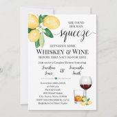 Haar belangrijkste squeeze whiskey en wijn vrijgez kaart (Voorkant)