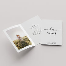 Haar beloften | Elegante moderne minimalistische f