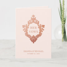 Haar Beloften Roze Vintage Kuif Rozengoud Trouwboe